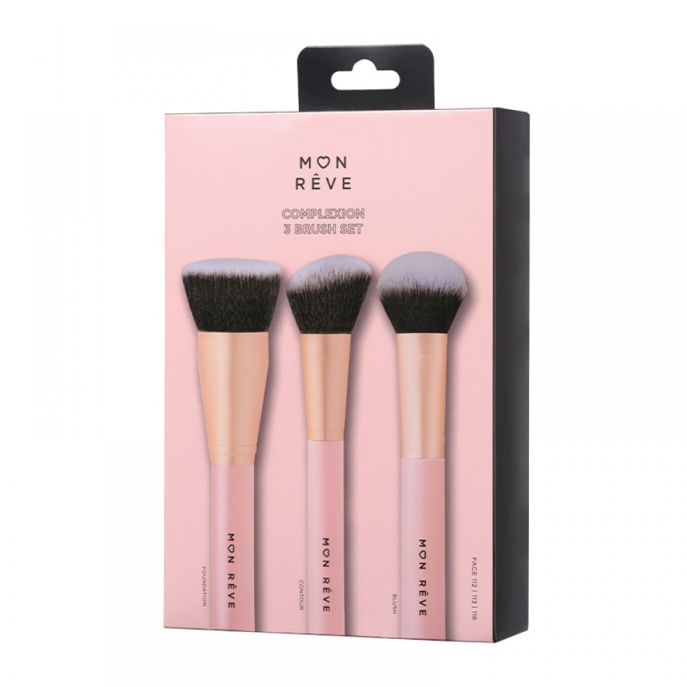 COMPLEXION 3 BRUSH SET