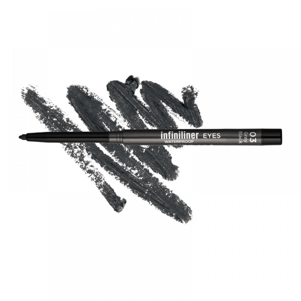 INFINILINER ΕΥΕ GEL PENCIL 03 GREY BLACK