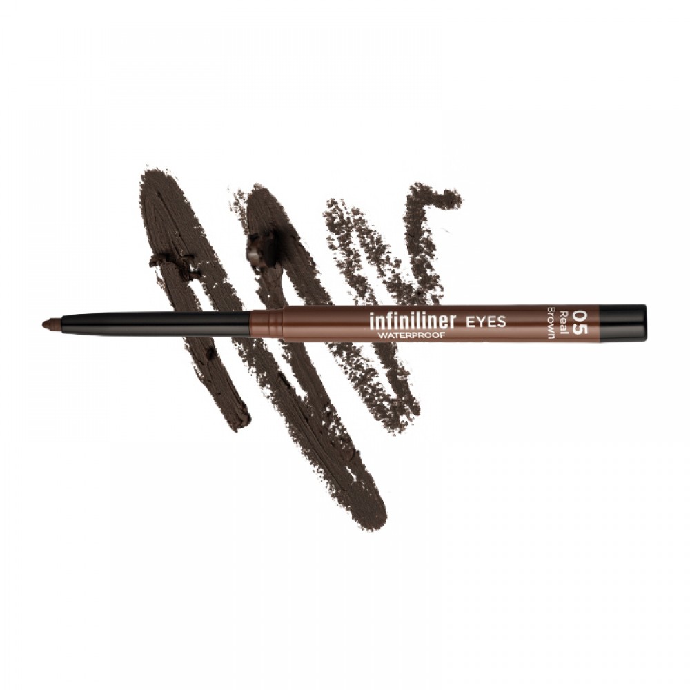 INFINILINER ΕΥΕ GEL PENCIL 05 REAL BROWN 