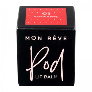LIP BALM POD 01  STRAWBERRY