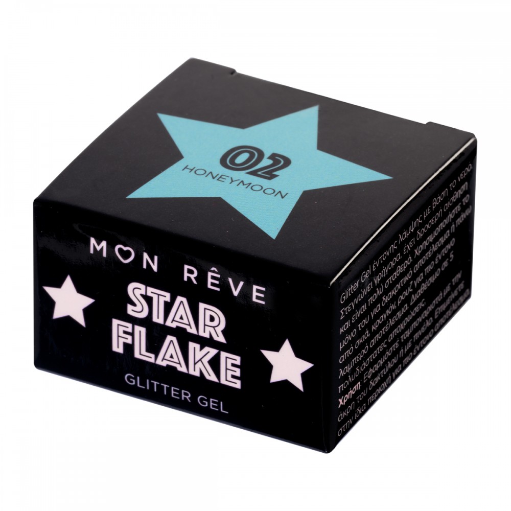 STARFLAKE GLITTER GEL O2 HONEYMOON