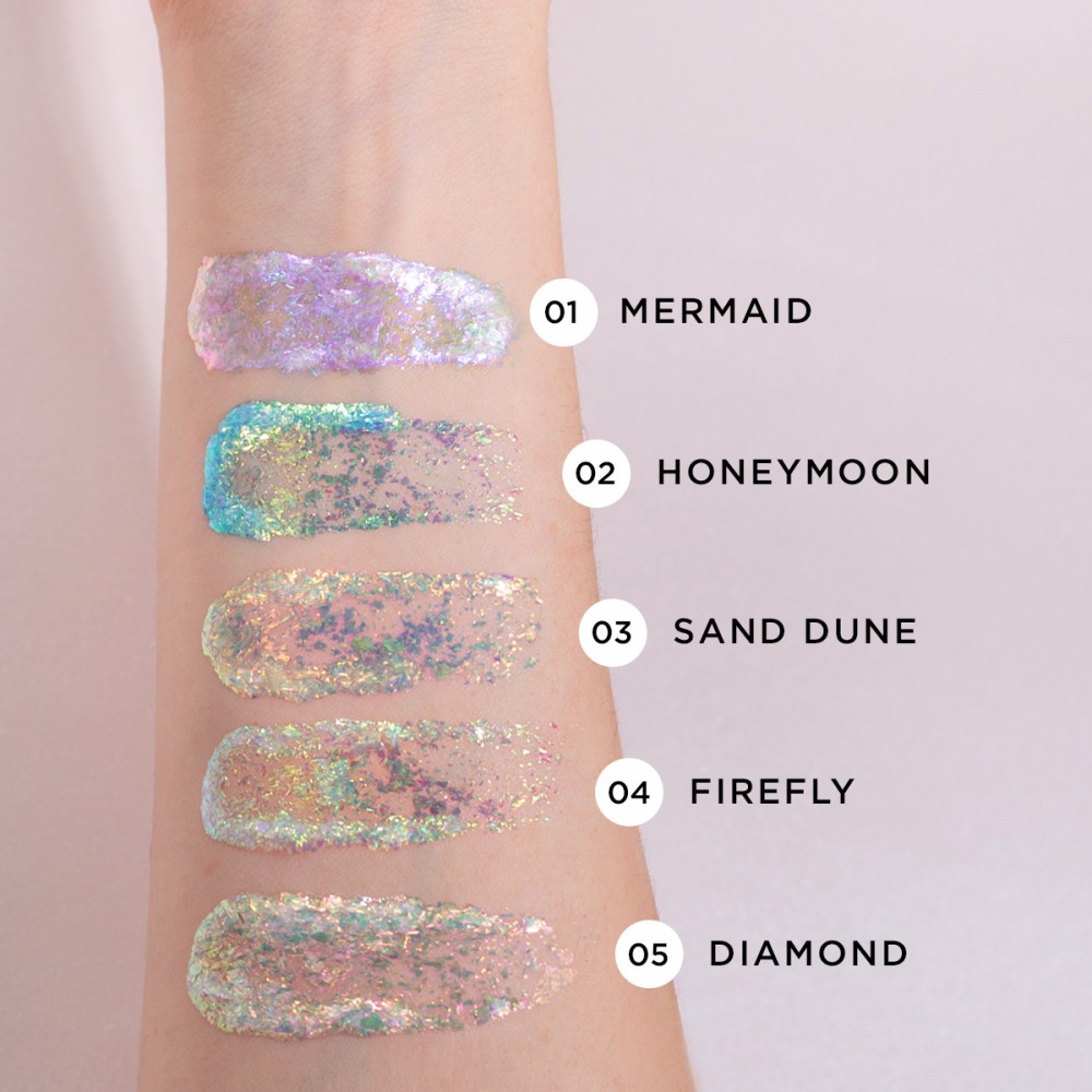 STARFLAKE GLITTER GEL O2 HONEYMOON