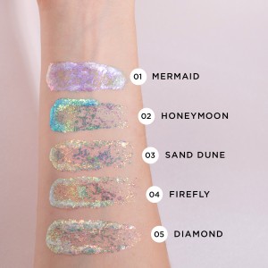 STARFLAKE GLITTER GEL O2 HONEYMOON