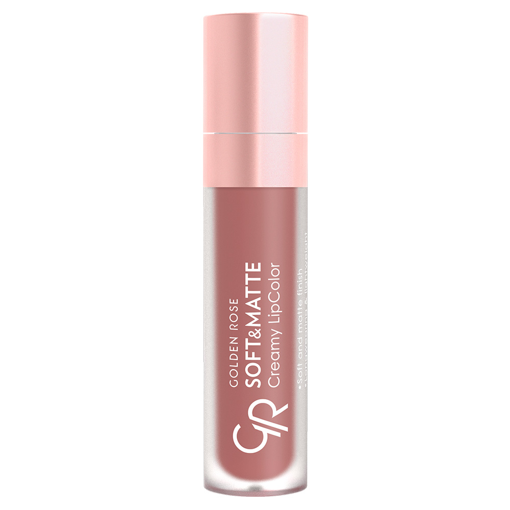 GOLDEN ROSE Soft & Matte Creamy LipColor - 107 (5,5ml) ΚΡΑΓΙΟΝ
