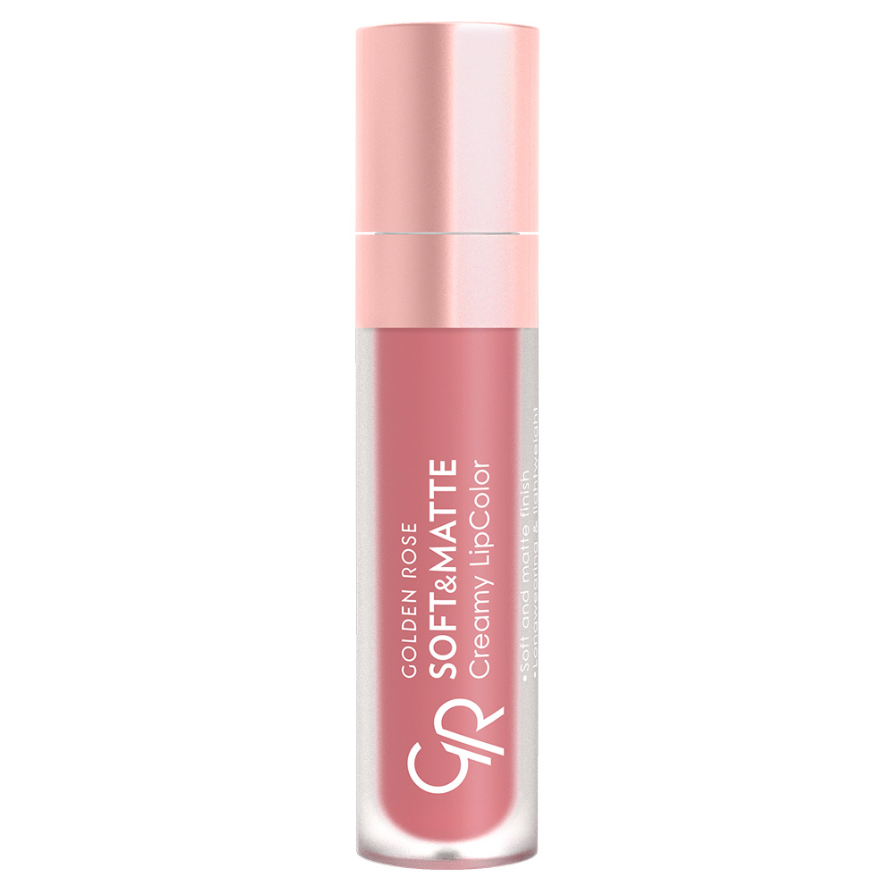 GOLDEN ROSE Soft & Matte Creamy LipColor - 108 (5,5ml) ΚΡΑΓΙΟΝ