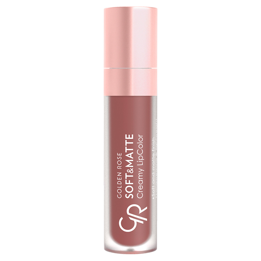 GOLDEN ROSE Soft & Matte Creamy LipColor - 113 (5,5ml) ΚΡΑΓΙΟΝ