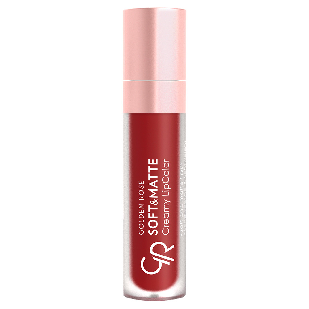 GOLDEN ROSE Soft & Matte Creamy LipColor - 114 (5,5ml) ΚΡΑΓΙΟΝ