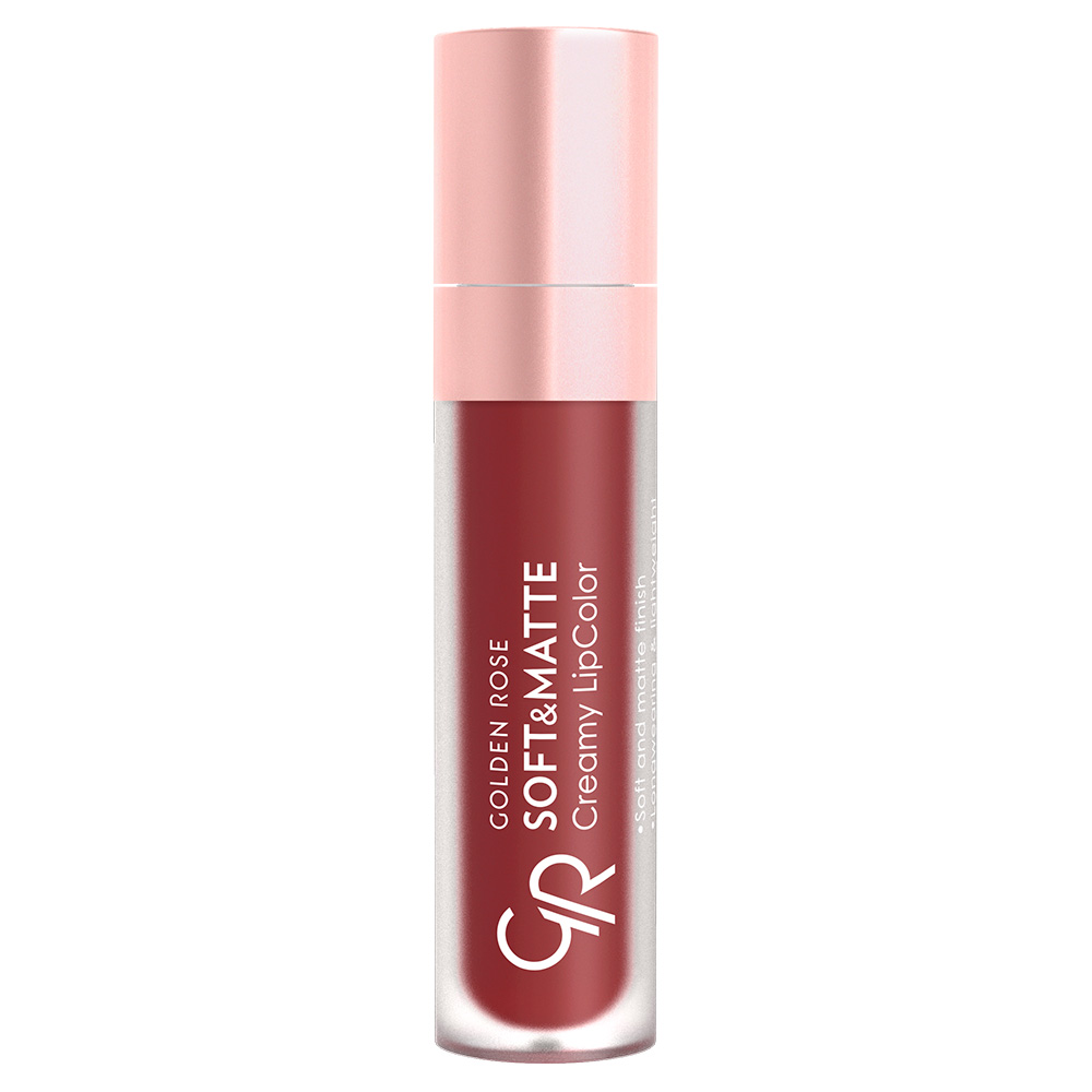 GOLDEN ROSE Soft & Matte Creamy LipColor - 115 (5,5ml) ΚΡΑΓΙΟΝ