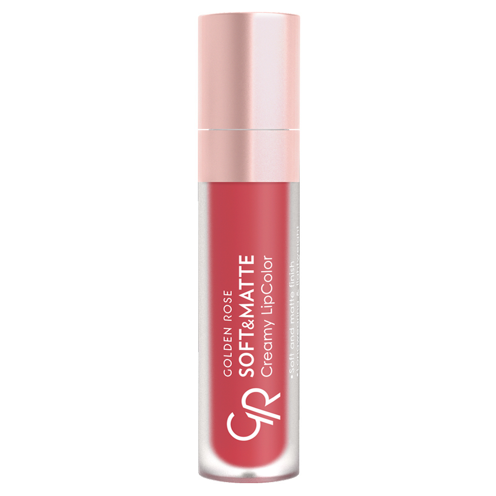 GOLDEN ROSE Soft & Matte Creamy LipColor - 119 (5,5ml) ΚΡΑΓΙΟΝ