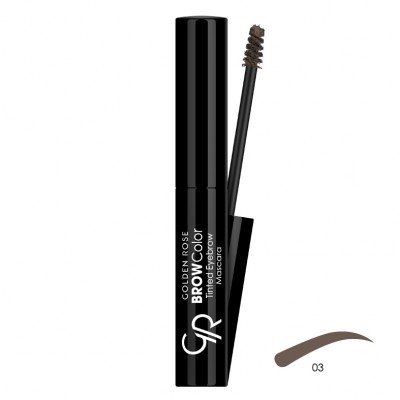 GOLDEN ROSE Brow Color Tinted Eyebrow Mascara - 03 (4,2ml)