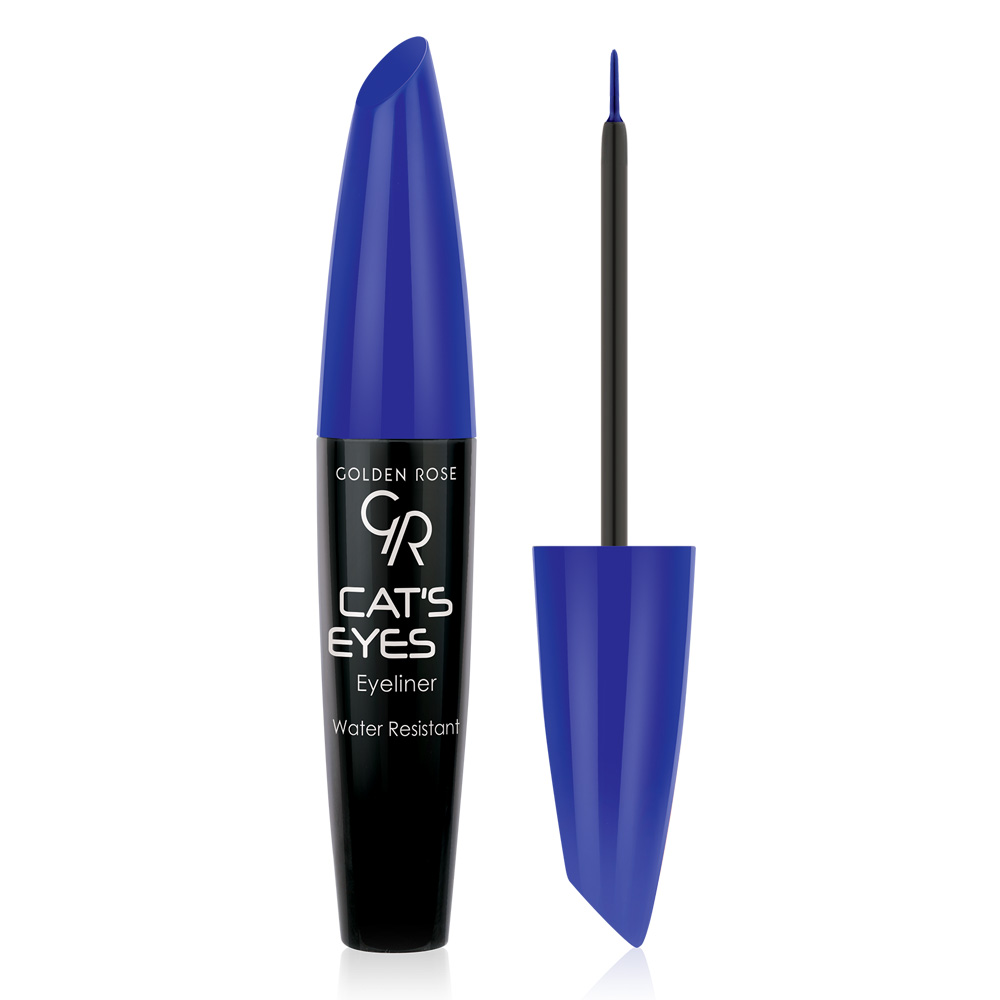 GOLDEN ROSE Cat's Eyes Eyeliner - Matte Blue (6gr) EYELINER