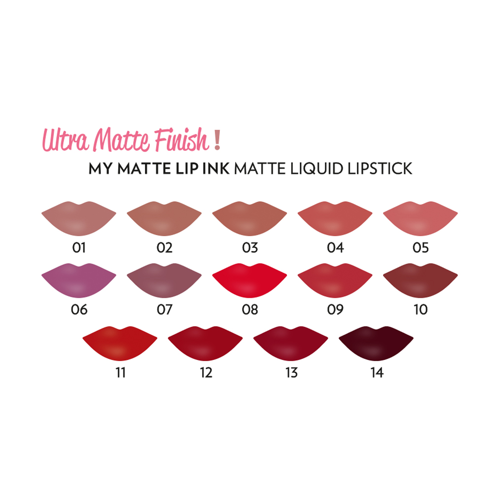 GOLDEN ROSE My Matte Lip Ink - 03 (5ml) ΚΡΑΓΙΟΝ