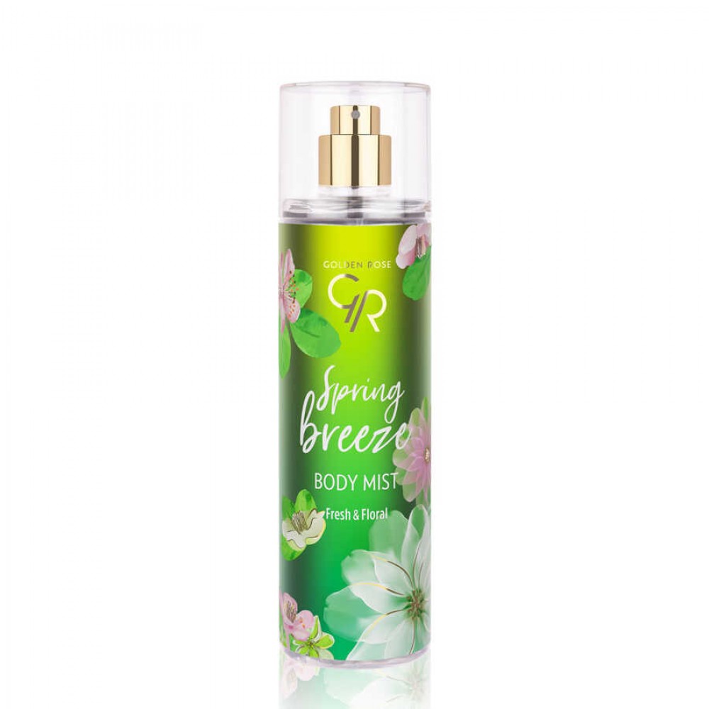GOLDEN ROSE Body Mist - Spring Breeze 200ml ΣΩΜΑ