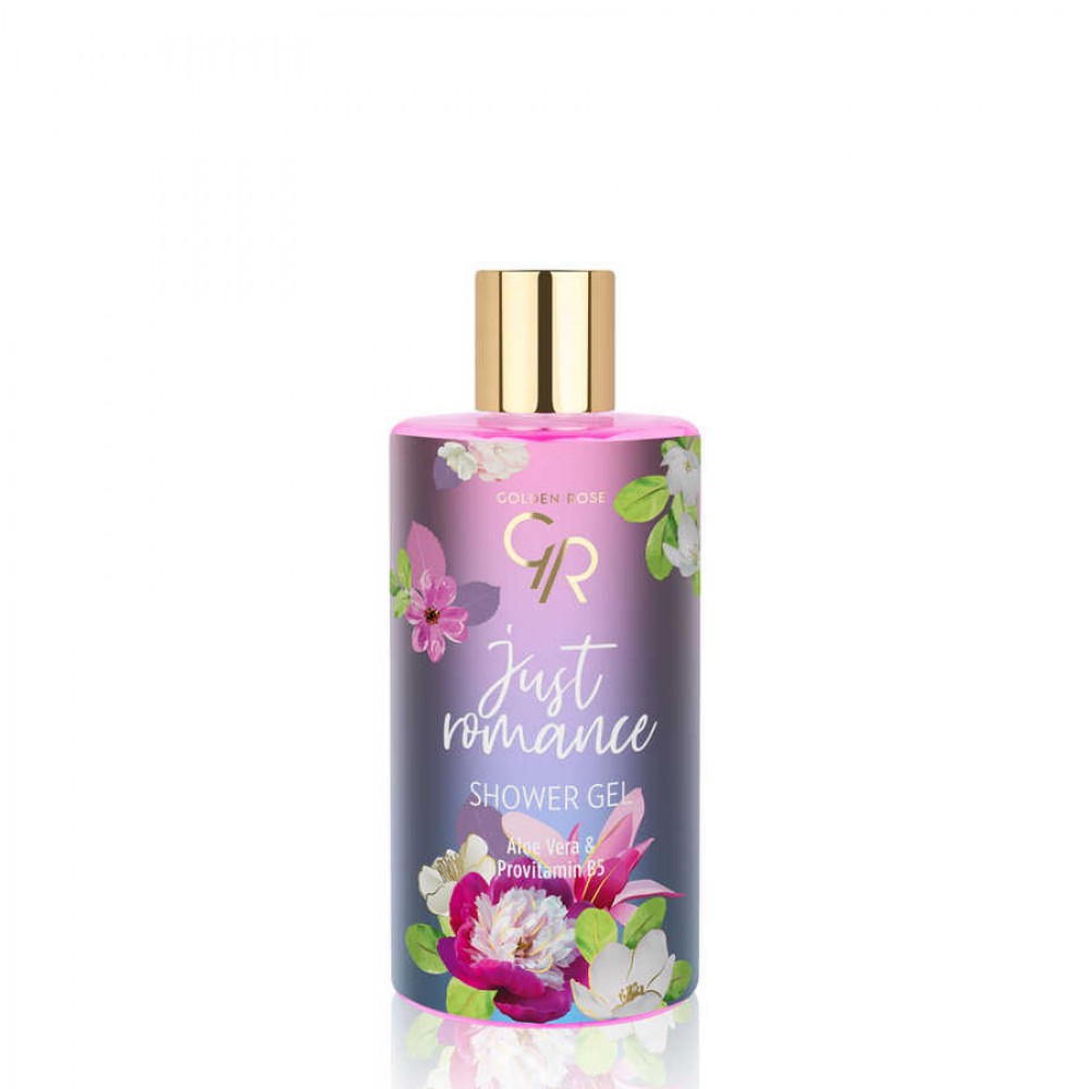 GOLDEN ROSE Shower Gel - Just Romance 350ml SHOWER GEL