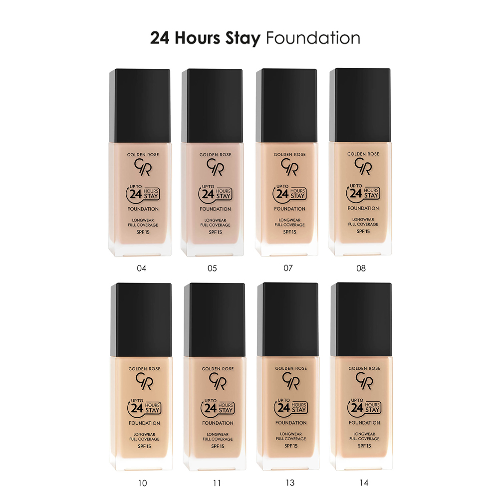 GOLDEN ROSE Up To 24 Hours Stay Foundation spf15 - 11 35ml ΠΡΟΣΩΠΟ