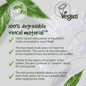 7DAYS GoVegan sheet mask WHITE DAY 25g ΜΑΣΚΕΣ