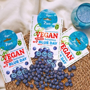7DAYS GoVegan sheet mask BLUE DAY 25g ΜΑΣΚΕΣ