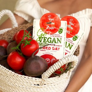 7DAYS GoVegan sheet mask RED DAY 25g ΜΑΣΚΕΣ