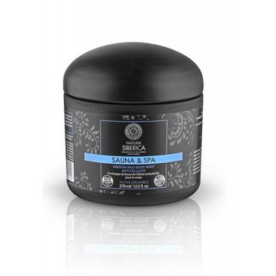 NATURA SIBERICA SAUNA + SPA Siberian Mud Body Wrap, Σιβηρική Λάσπη Κατά της Κυτταρίτιδας, 370 ml