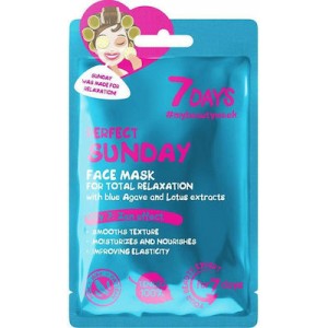 7DAYS Beauty Week Perfect Sunday Sheet Mask 28g ΜΑΣΚΕΣ