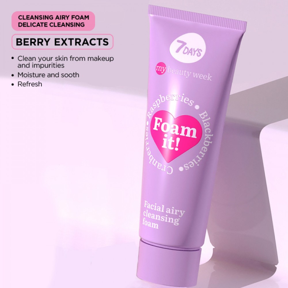 7DAYS My Beauty Week Foam It Facial Airy Cleansing Foam 80ml SKINCARE