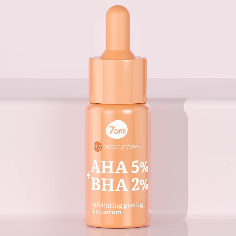 7DAYS My Beauty Week AHA 5% + BHA 2% Exfoliating Peeling Face Serum 20ml SKINCARE