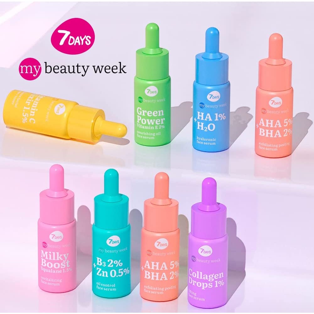 7DAYS My Beauty Week Collagen Drops 1% Lifting Face Serum 20ml SKINCARE