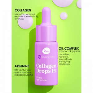7DAYS My Beauty Week Collagen Drops 1% Lifting Face Serum 20ml SKINCARE