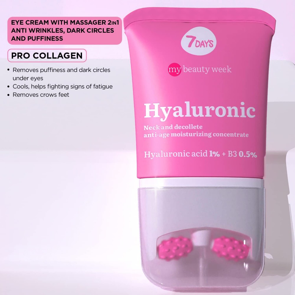 7DAYS My Beauty Week Hyaluronic Neck Decollete Anti-age Moisturizing Concentrate 80ml ΔΙΑΦΟΡΑ ΑΞΕΣΟΥΑΡ