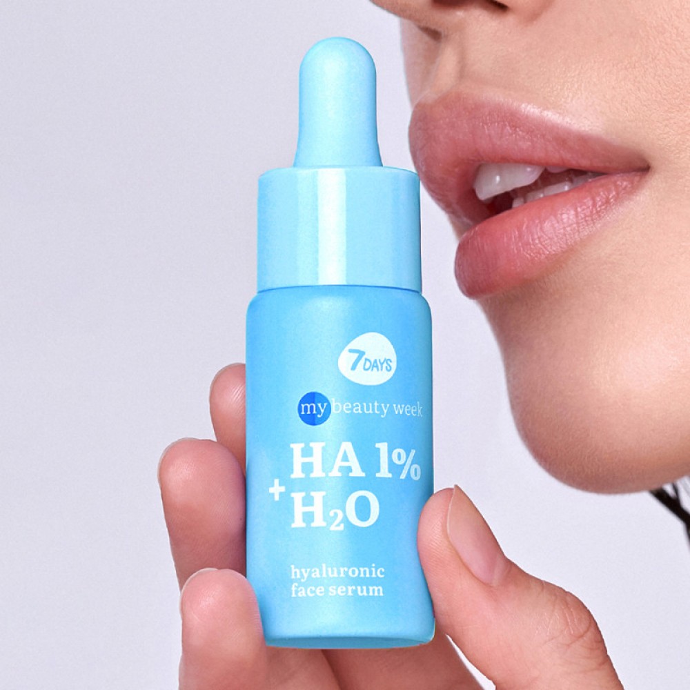 7DAYS My Beauty Week HA 1%+H2O Hyaluronic Face Serum 20ml SKINCARE