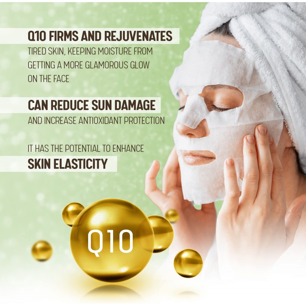 BEAUTY KEI Micro Facialist Boosting Coenzyme Q10 Essence Mask 23g ΜΑΣΚΕΣ