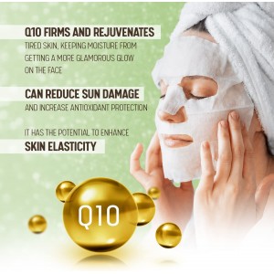 BEAUTY KEI Micro Facialist Boosting Coenzyme Q10 Essence Mask 23g ΜΑΣΚΕΣ