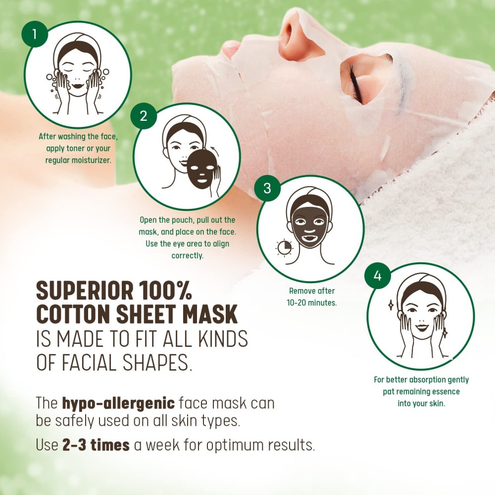 BEAUTY KEI Micro Facialist Boosting Coenzyme Q10 Essence Mask 23g ΜΑΣΚΕΣ