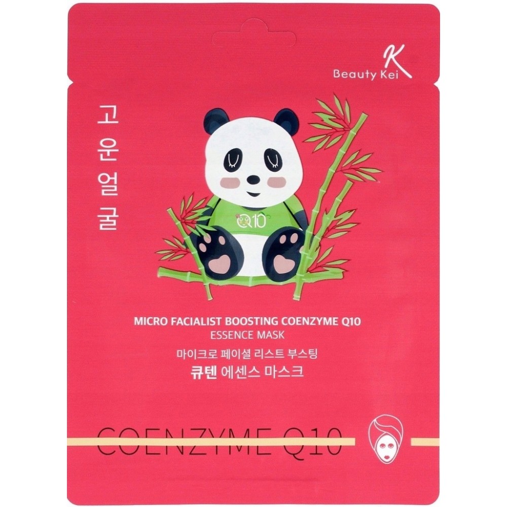 BEAUTY KEI Micro Facialist Boosting Coenzyme Q10 Essence Mask 23g ΜΑΣΚΕΣ