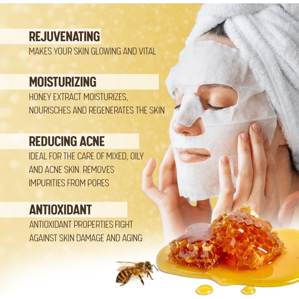 BEAUTY KEI Micro Facialist Boosting Royal Jelly Essence Mask 23g ΜΑΣΚΕΣ