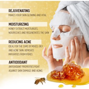 BEAUTY KEI Micro Facialist Boosting Royal Jelly Essence Mask 23g ΜΑΣΚΕΣ