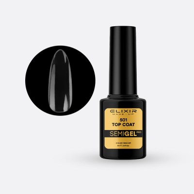 ELIXIR Ημιμόνιμο βερνίκι 5ml – #501 (Top Coat)