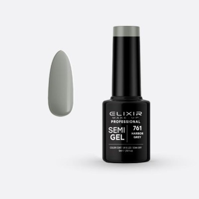 ELIXIR Ημιμόνιμο βερνίκι 5ml – #761 (Harbor Grey)