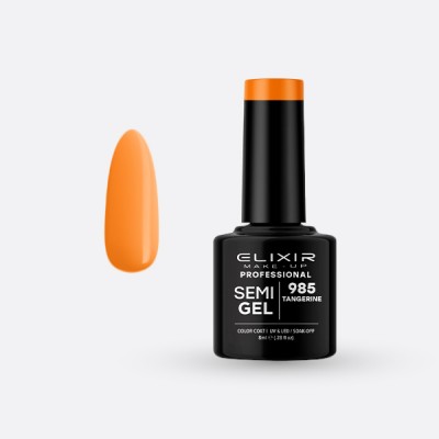 ELIXIR Ημιμόνιμο βερνίκι 8ml – #985 (Tangerine)