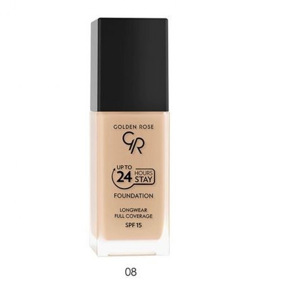 GOLDEN ROSE Up To 24 Hours Stay Foundation spf15 - 08 35ml ΠΡΟΣΩΠΟ