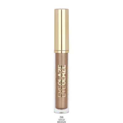 GOLDEN ROSE Eye Glaze Liquid Eyeshadow - 06 Gold Bronze