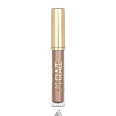 GOLDEN ROSE Eye Glaze Liquid Eyeshadow - 08 Rosy Brown