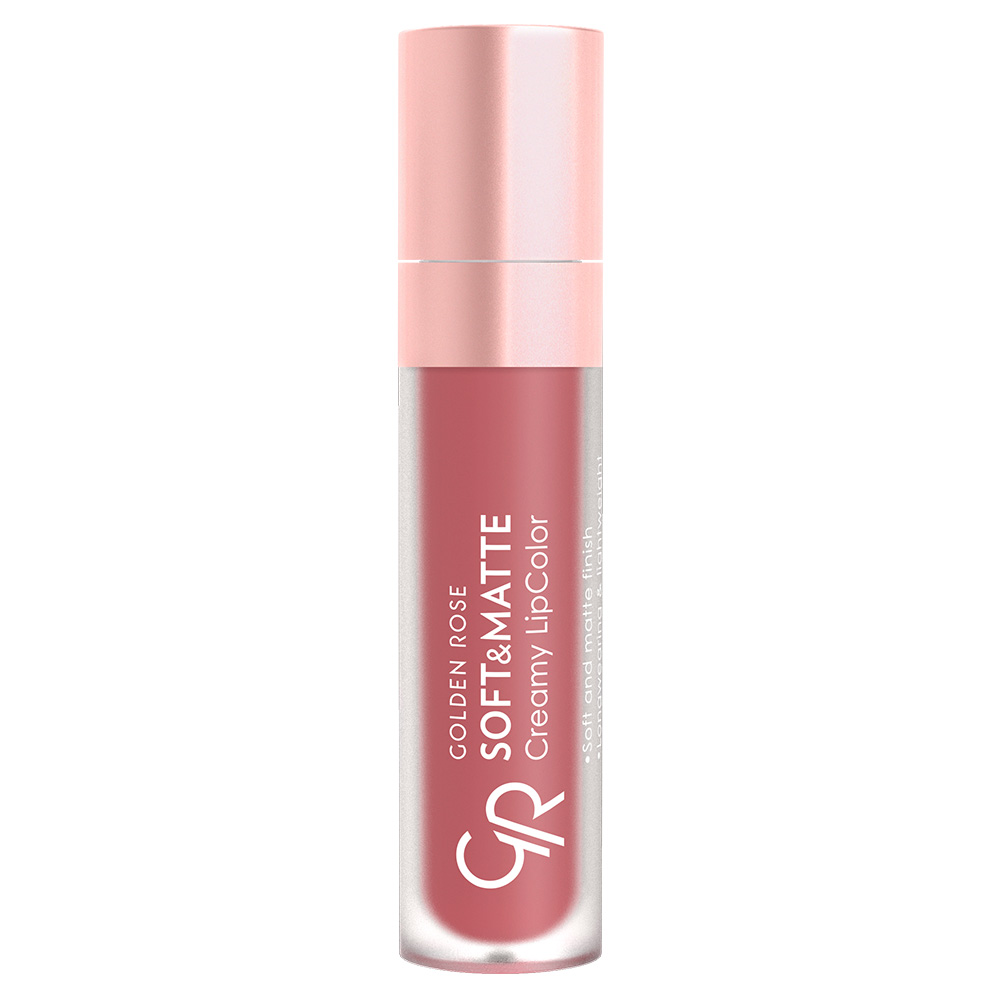 GOLDEN ROSE Soft & Matte Creamy LipColor - 111 (5,5ml) ΚΡΑΓΙΟΝ