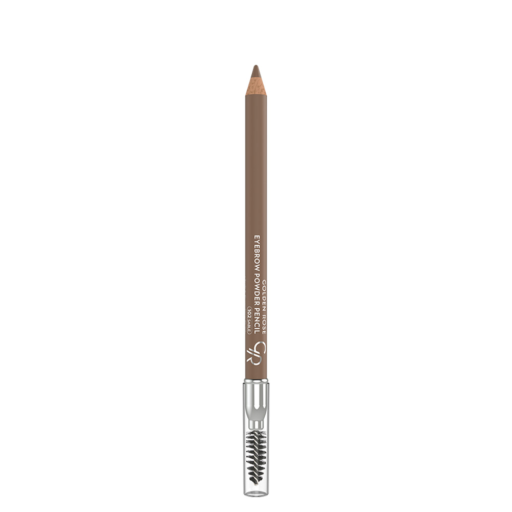 GOLDEN ROSE Eyebrow Powder Pencil - 102 Sable (1,19gr) ΦΡΥΔΙΑ