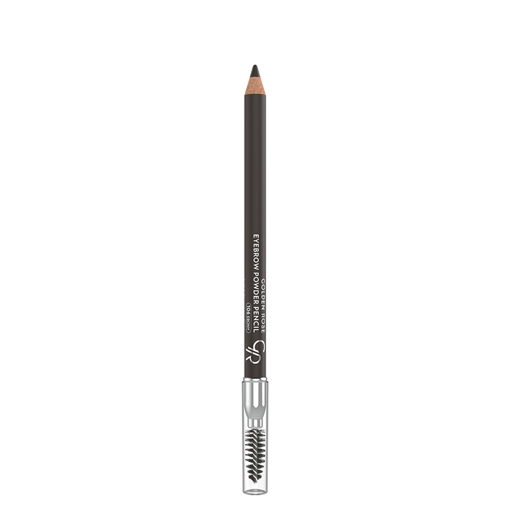 GOLDEN ROSE Eyebrow Powder Pencil - 106 Ebony (1,19gr) ΦΡΥΔΙΑ