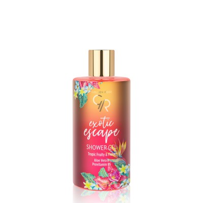 GOLDEN ROSE Shower Gel - Exotic Escape 350ml