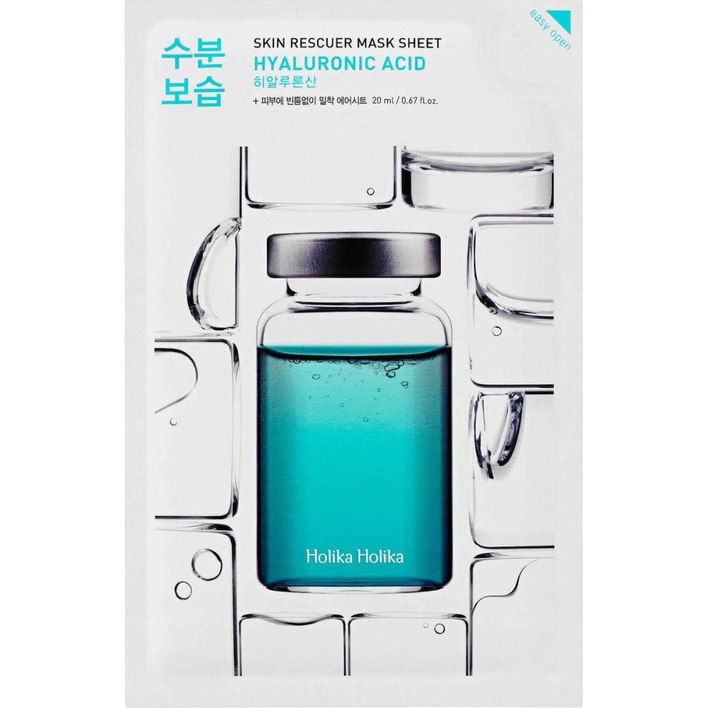 HOLIKA HOLIKA Skin Rescuer Mask Sheet - Hyaluronic Acid 20ml ΜΑΣΚΕΣ