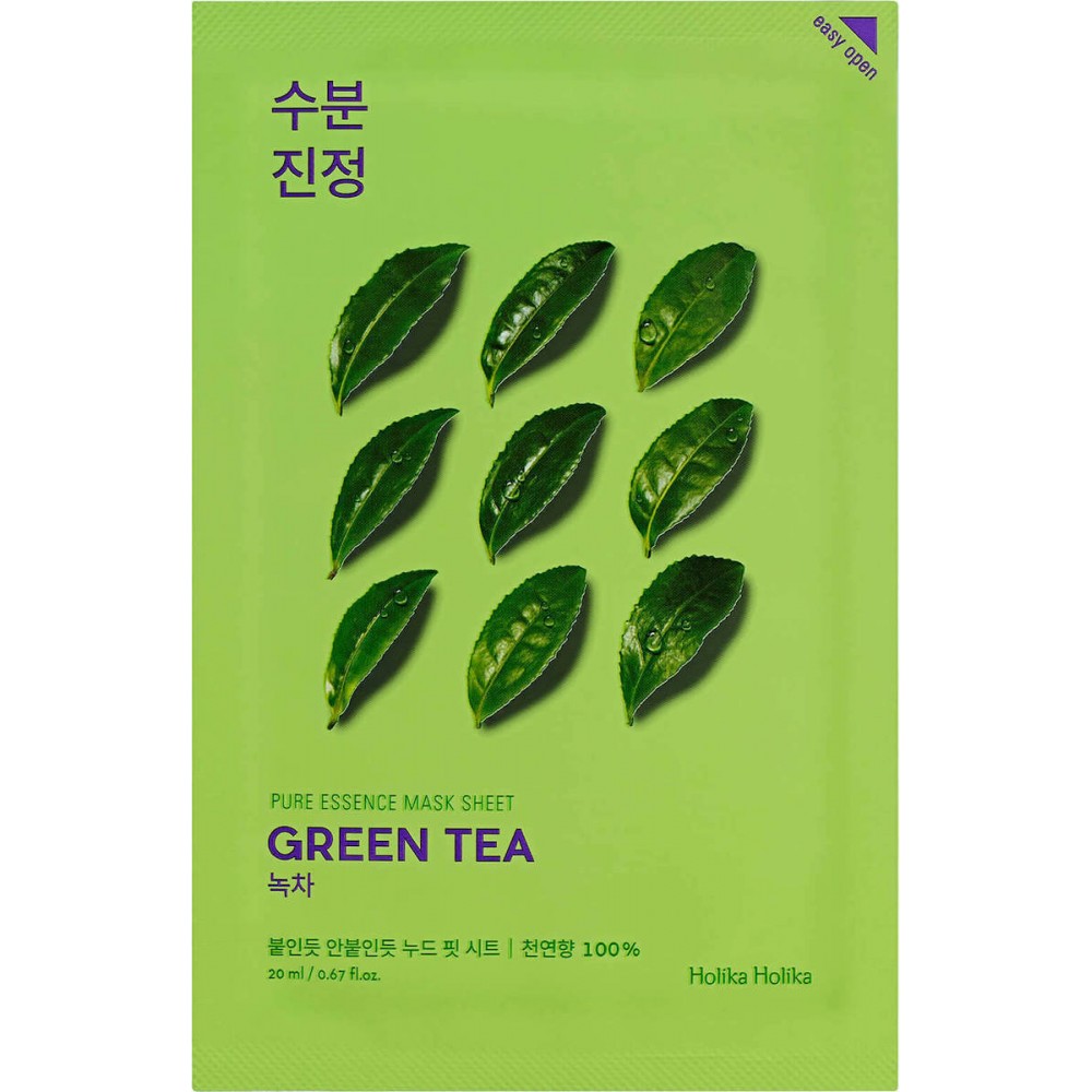 HOLIKA HOLIKA Pure Essence Mask Sheet - Green Tea 20ml ΜΑΣΚΕΣ
