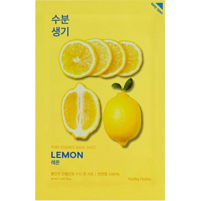 HOLIKA HOLIKA Pure Essence Mask Sheet - Lemon 20ml