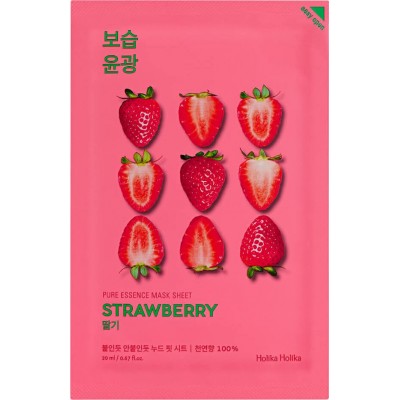 HOLIKA HOLIKA Pure Essence Mask Sheet - Strawberry 20ml